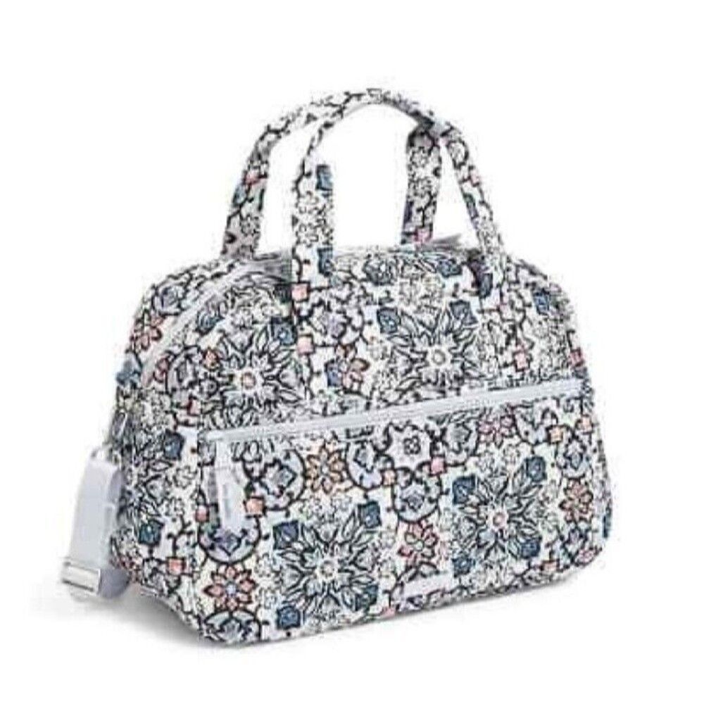 Vera Bradley Factory Style Compact Traveler Bag in Libson Medallion, $119 Retail